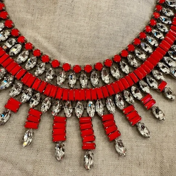 J.Crew Crystal Statement Necklace - Picture 2 of 2